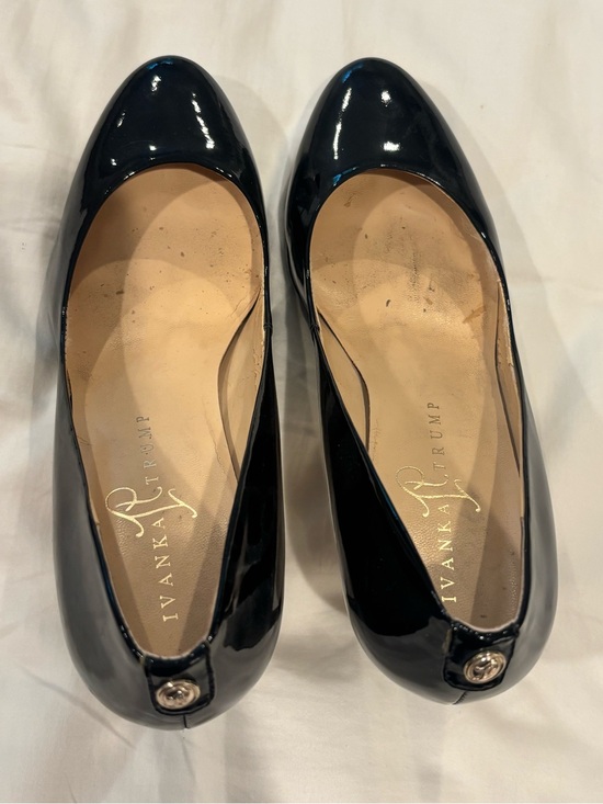 Ivanka Trump Shoes - Ivanka Trump Black Patent Leather High Heel Pumps